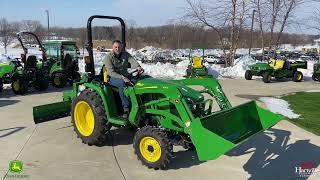 John Deere 3E Series 3032E Compact Tractor