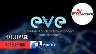 Fix IOL Not Booting Up In EVE-NG | Win 11 | VMware Workstation | 2024