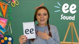 'ee' Sound Phonics | Learn to Read with 'ee' Words | British Teacher's Phonics Lesson