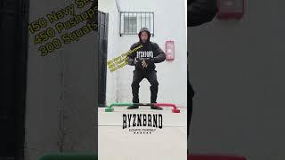 RYZNBRND CONSISTENT DISCIPLINE CYCLE 150 NAVY SEAL BURPEES 450 PUSHUPS 300 SQUATS