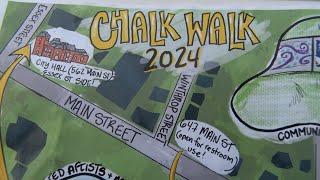 Melrose Chalk Walk 2024