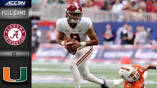 Alabama vs. Miami Full Game | 2021 ACC Football