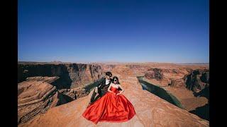 Grand canyon x Antelope Canyon x Horseshoe Bend Wedding 大峽谷 x 馬蹄灣 x 羚羊谷 婚紗影片 海外婚紗