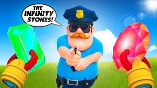 I Used ROBOT Hands To Steal the INFINITY STONES! - Little Thief VR