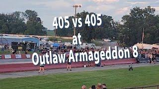 405 VS 405 At Outlaw Armageddon 8 2023 Street Outlaws No Prep Kings in OKC 187 Customs