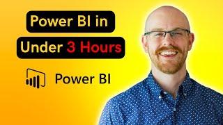 Learn Power BI in Under 3 Hours | Formatting, Visualizations, Dashboards + Full Project