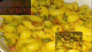 Masala Macaroni - Macroni Recipe - Lunch Box Recipes - Snacks Recipes - Shaluzz Tasty Recipes