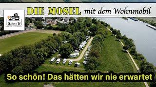 Wohnmobil Tour an der Mosel / Wohnmobilstellplätze und Campingplätze von Wintrich bis Klüsserath 4K