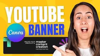 Create a Perfect YouTube Banner for All Devices  | 2024 Canva Tutorial