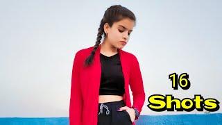 16 Shots || Khushi Garg || #shorts || #challenge