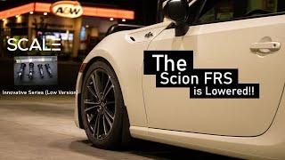 Scion FRS gets new Coilovers | SCALE Suspension Innovative Series