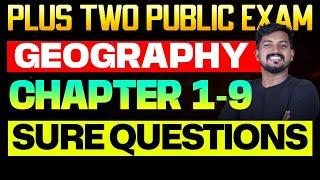 Plus Two  Public Exam Geography | Chapter - 1-9 Sure Questions | Eduport