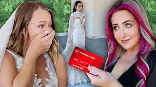 I Surprised Brides with their DREAM Wedding Dress *unlimited budget*