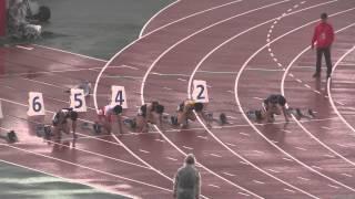 98th日本陸上男子100m予選1組 小谷優介 10.38(+0.5)