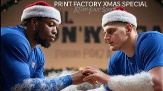 NFL & NBA Print Factory | Christmas Day DFS Preview