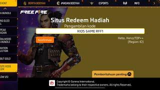 Bagi Bagi Kode Redeem Free Fire Terbaru 15 Maret 2025