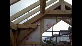 A Traditonal Green Oak Frame House Extension