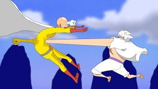 if luffy gear 5 vs saitama