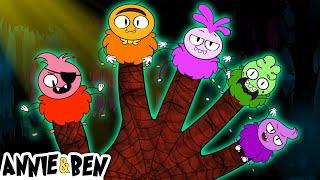 Spider Finger Family | Halloween Songs For Children By Annie And Ben