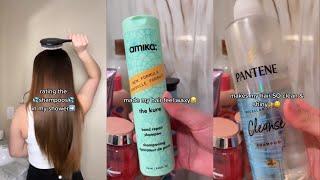 Rating The Shampoos In My Shower #haircare #hair