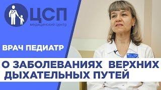 О заболеваниях верхних дыхательных путей у детей/ Как лечить Ринит (насморк), Фарингит, Ларингит