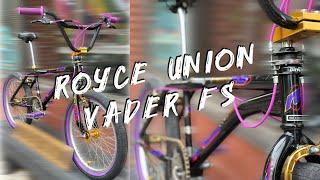 ROYCE UNION VADER FS RETRO BMX BUILD @harvesterbmx