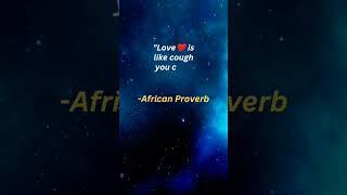 African Most Famous  Proverb!! #shorts #quotes #proverbs #motivation