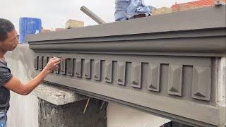 Amazing Techniques Construction Rendering Sand & Cement On The Concrete - House Decoration