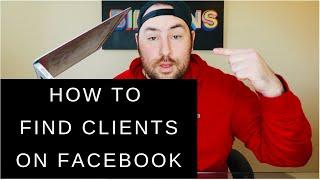 How to Find CLIENTS for your Recruiting Agency using Facebook!