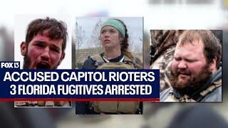 Florida Capitol riot suspects arrested after fleeing