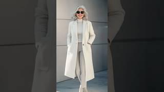 Chic & Causal outfits for mature women over 50 #over50style#fashiontrends #style #seniorstyle