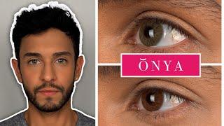 New Contact Lens Technology?! | ONYA Colored Contact Lens Review!