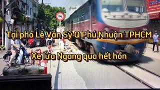 2h PM 1/10 từ Lê Văn Sỹ Xuống Chợ Nguyễn Văn Trỗi Q3 TPHCM.ngang đường Ray Xe Lửa.#walking