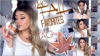 The Fall Favorites Tag | Blissfulbrii