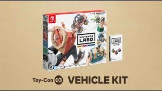 Building the Nintendo Labo Vehicle Kit - Stream