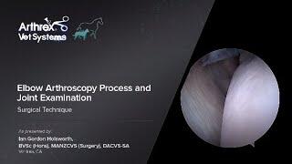 Elbow Arthroscopy Process and Joint Examination