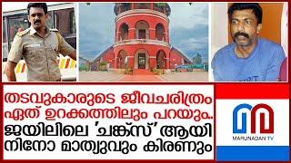 തിരുവനന്തപുരം സെന്‍ട്രല്‍ ജയിലില്‍ പുതിയ കൂട്ടുകെട്ട് | kiran kumar nino mathew