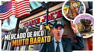 EU Estava ERRADO Sobre ESTE SUPERMERCADO  Primeira Vez no Trader Joes