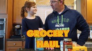 FATHER/DAUGHTER FRED MEYER GROCERY HAUL