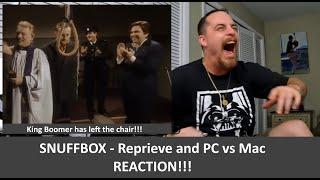 American Reacts SNUFF BOX Reprieve and PC vs Mac REACTION