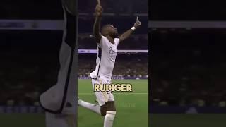 Antonio Rudiger: The Defensive Moments That Shocked Europe! #football #realmadrid #defender