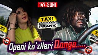 Taksi prank 147-soni Senegallik qoravoy obrazidaman‍️ Lekin opa qiziqib qoldi