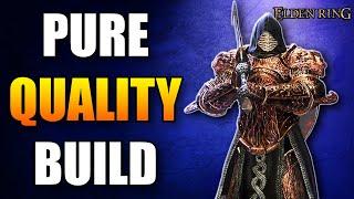 Elden Ring - Pure Quality Build (Str/Dex) (PvP/PvE) - Best for Beginners - Over 1K Attack Power