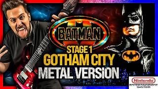 Batman (NES) - Gotham City (Stage 1) - goes harder  Metal Version