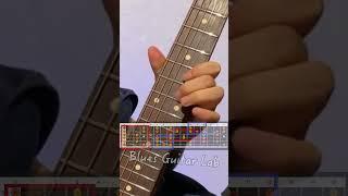 [300+ Licks,Tabs & Theory in BGL] Diagonal Blues Lick #blueslicks #guitartabs #bluesguitar