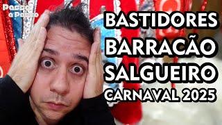  Bastidores dos Trabalhos no Barracão do Salgueiro na Cidade do Samba para o Carnaval 2025