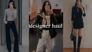 NET A PORTER + SSENSE DESIGNER HAUL: chanel beauty, margiela, acne studios, proenza, idyl jewelry