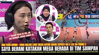 BUNTUT KEKALAHAN RS!! Kim Yeon-Koung Sampai NGOMONG GINI Ke Mega Laga Red Spark Vs Pink Spiders 3-2