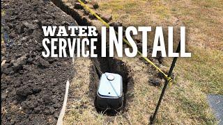 Installing A New Water Service | Plumbing Vlog for Apprentices