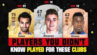 FOOTBALLERS You Didn't Know PLAYED For THESE CLUBS!  ft. Alvarez, Salah, Onana…